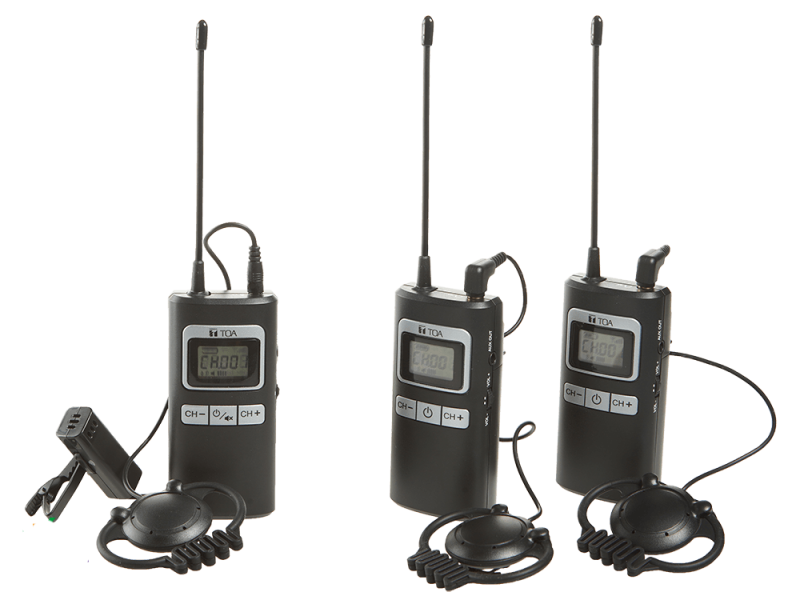Bộ Thu Phiên Dịch Không Dây TOA WG-D120R-AS